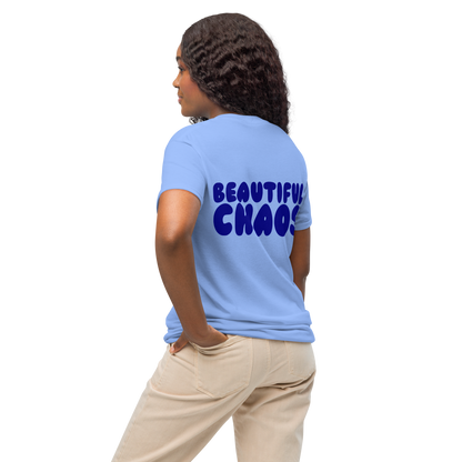 Beautiful Chaos The Most Tee - Powder Blue // Navy