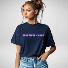 Load image into Gallery viewer, Beautiful Chaos The Most Tee Navy