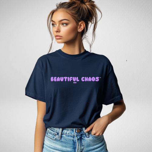 Beautiful Chaos The Most Tee Navy