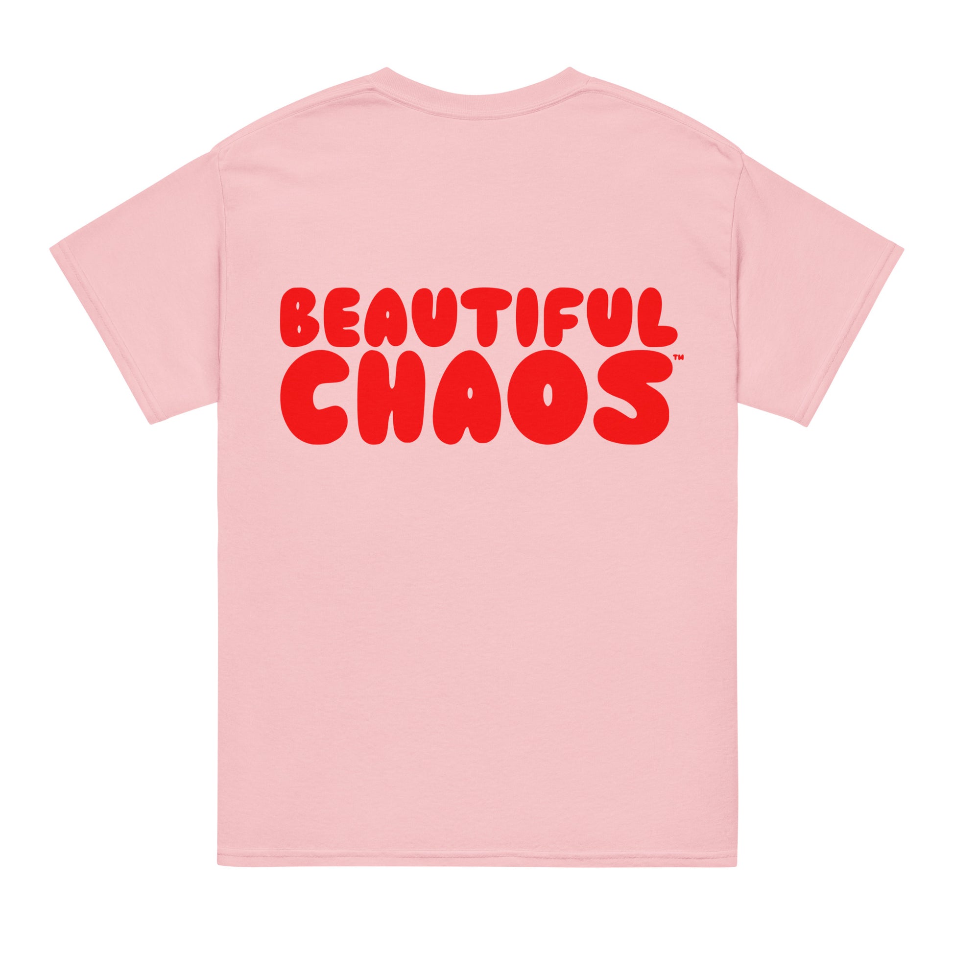 Beautiful_Chaos_The_Most_Tee_Pink_Red_back