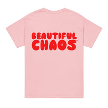 Load image into Gallery viewer, Beautiful_Chaos_The_Most_Tee_Pink_Red_back