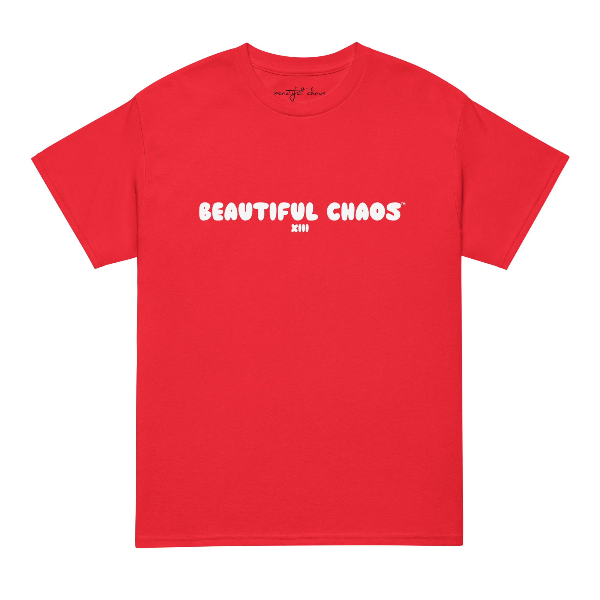 Beautiful Chaos The Most Tee XIII - Red / White