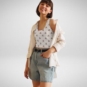Verry Cherry Crop Tank Top