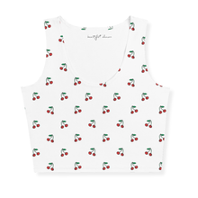Load image into Gallery viewer, Verry Cherry Crop Tank Top