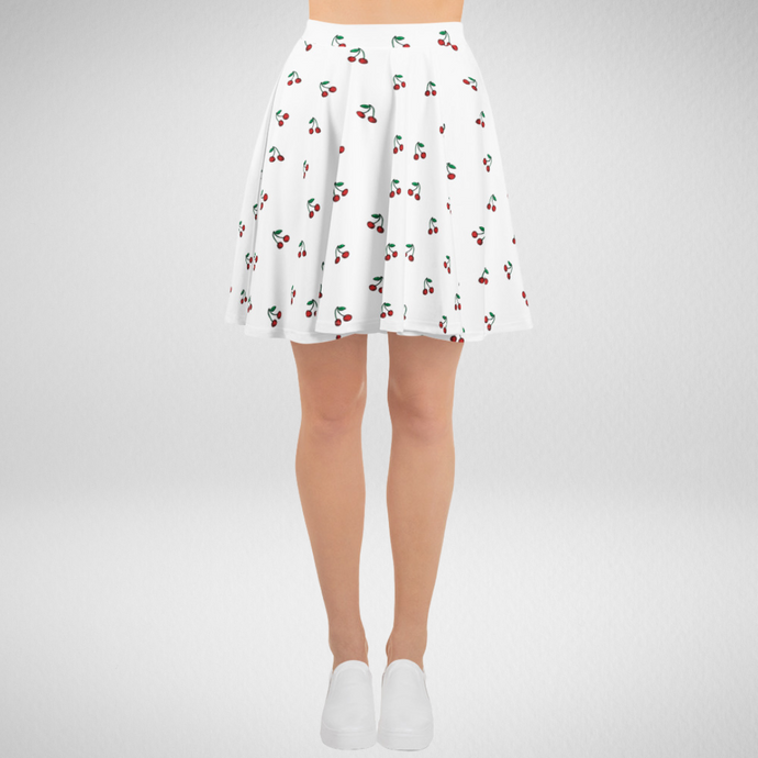 Verry Cherry Skater Skirt