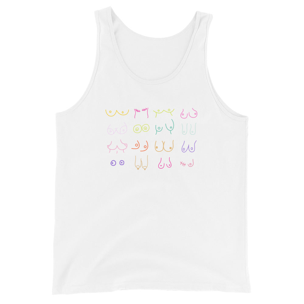 All The Girls! Tank in Multi Print - A Cause for Entertainment - Breast Cancer Fundraiser - Beautiful Chaos™
