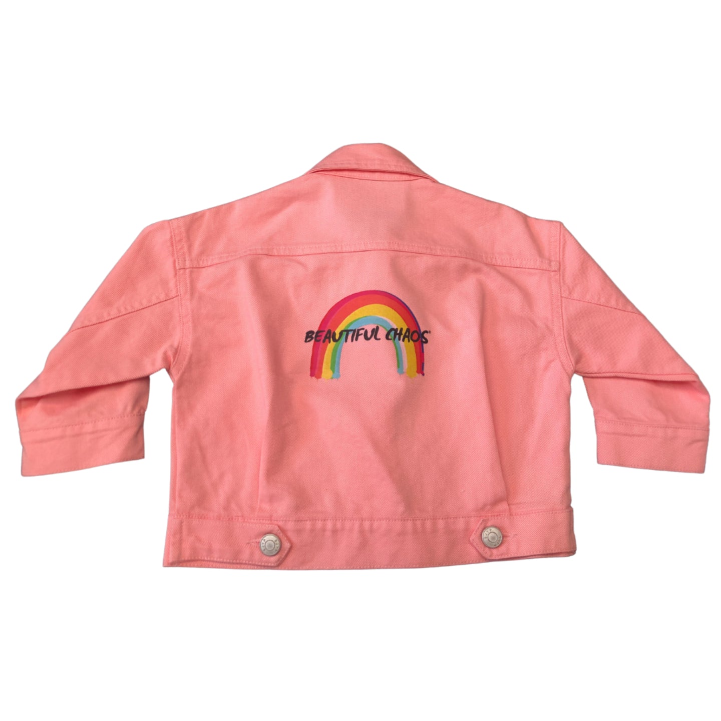 Beautiful Chaos Rainbow Graffiti Denim Jacket - Baby-Kids - Beautiful Chaos®