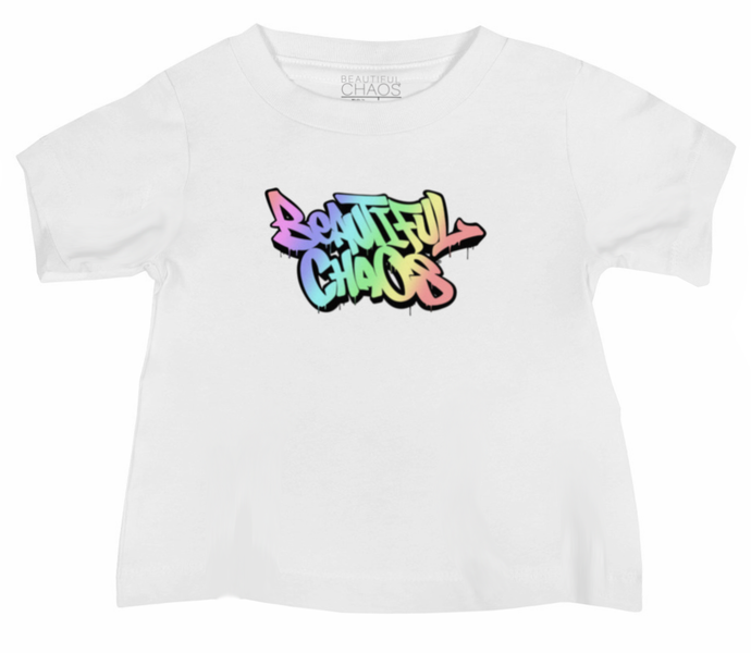 Beautiful Chaos Baby Pastel Graffiti Tee