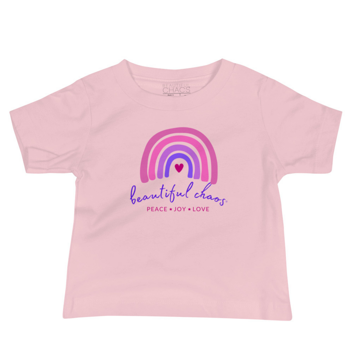 Beautiful Chaos Baby Peace Joy Love Tee