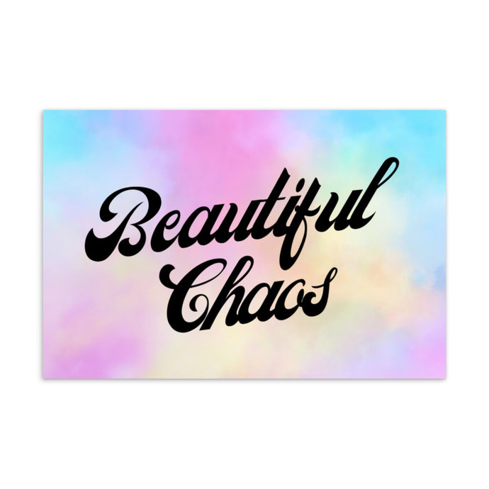 Beautiful Chaos Cotton Candy Skies Postcard - Beautiful Chaos™