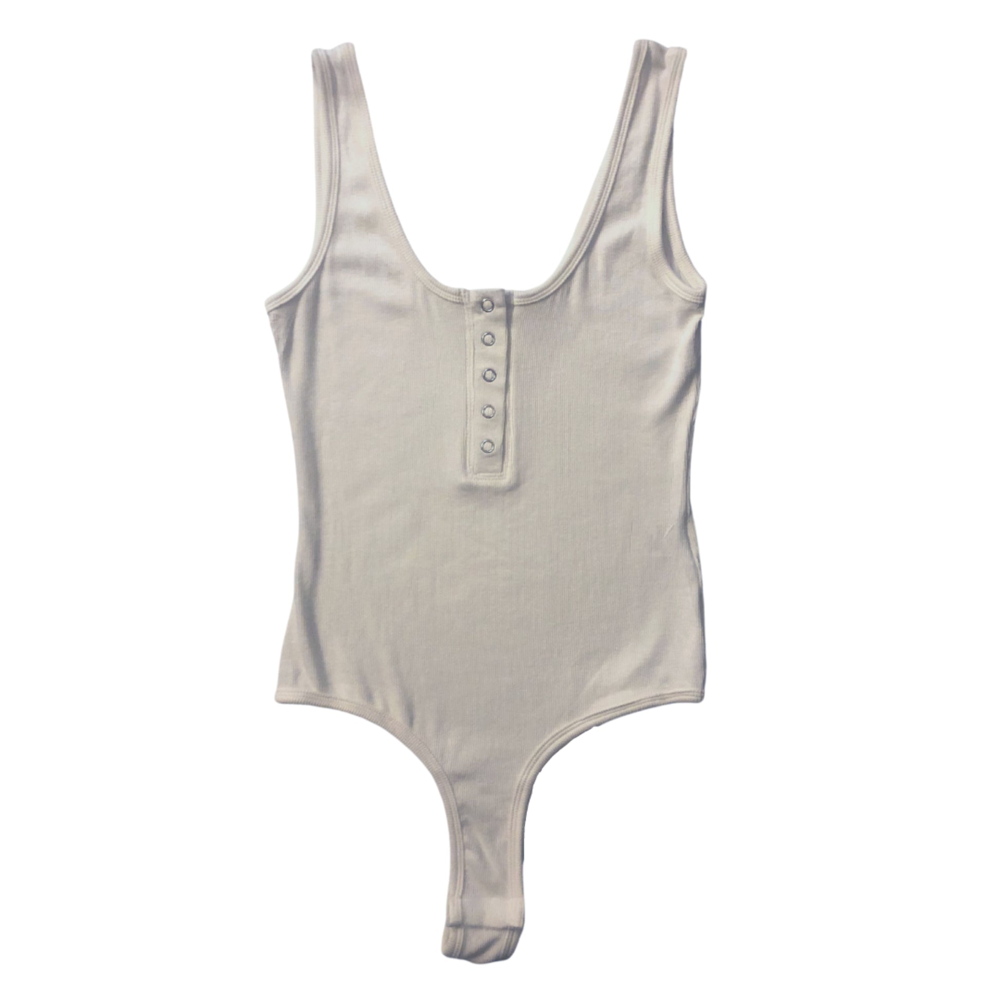 The Beautiful Chaos Fine Rib Henley Bodysuit - Beautiful Chaos®