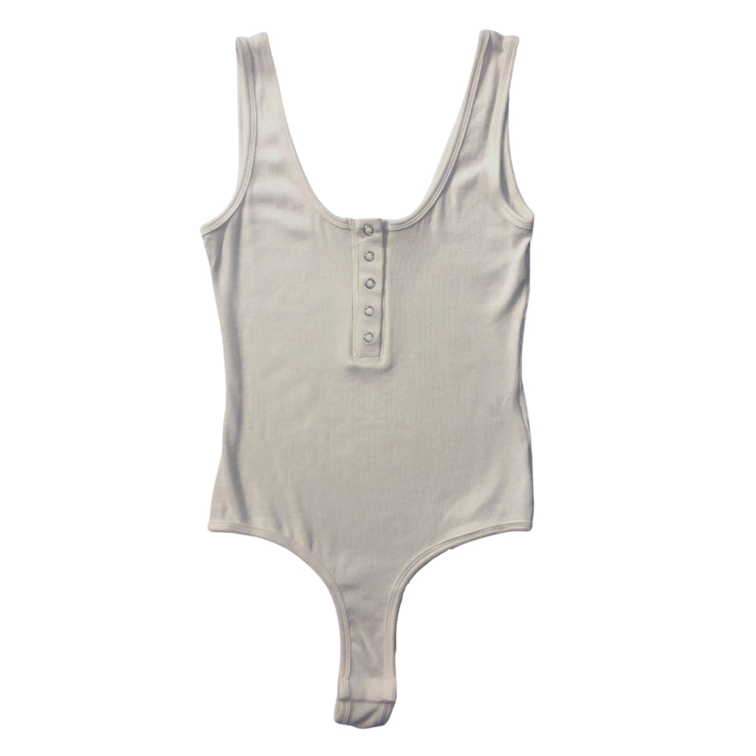 The Beautiful Chaos Fine Rib Henley Bodysuit - Beautiful Chaos®