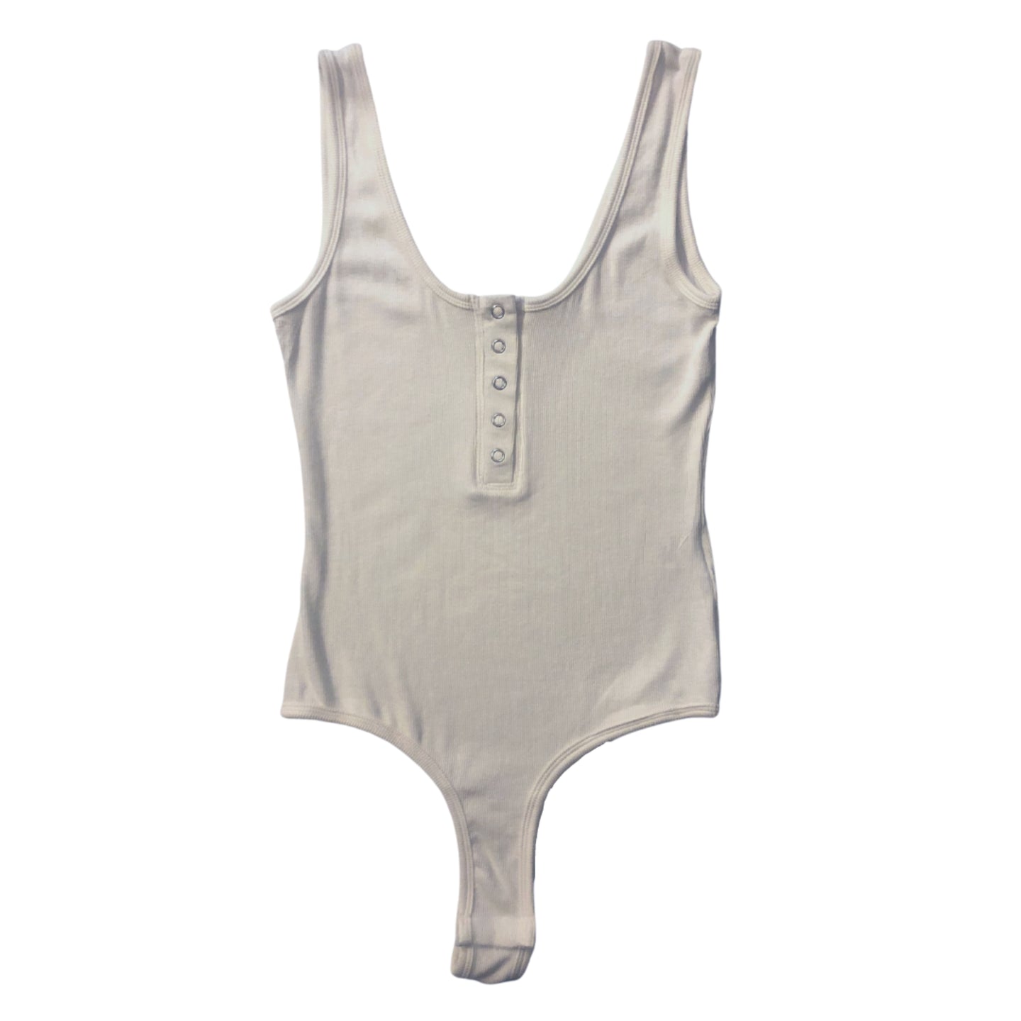 The Beautiful Chaos Fine Rib Henley Bodysuit - Beautiful Chaos®