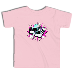 Beautiful Chaos Fuchsia POW! Toddler Short Sleeve Tee - Assorted - Beautiful Chaos™