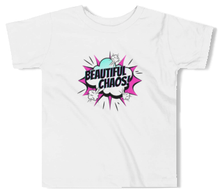 Load image into Gallery viewer, Beautiful Chaos Fuchsia POW! Toddler Short Sleeve Tee - Assorted - Beautiful Chaos™