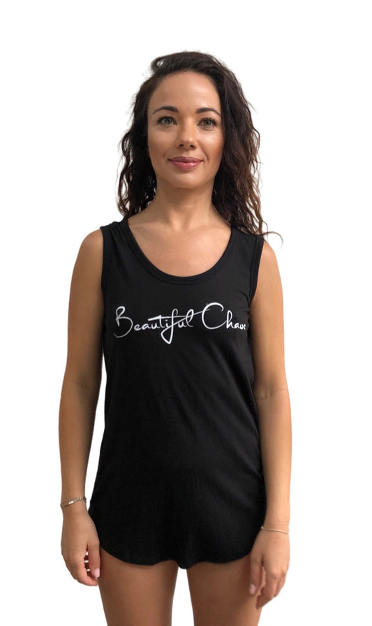 Beautiful Chaos GWTF Loose Fit Tank - Black - Beautiful Chaos®