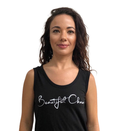 Beautiful Chaos GWTF Loose Fit Tank - Black - Beautiful Chaos®