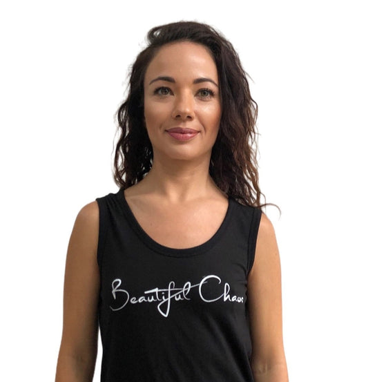 Beautiful Chaos GWTF Loose Fit Tank - Black - Beautiful Chaos®