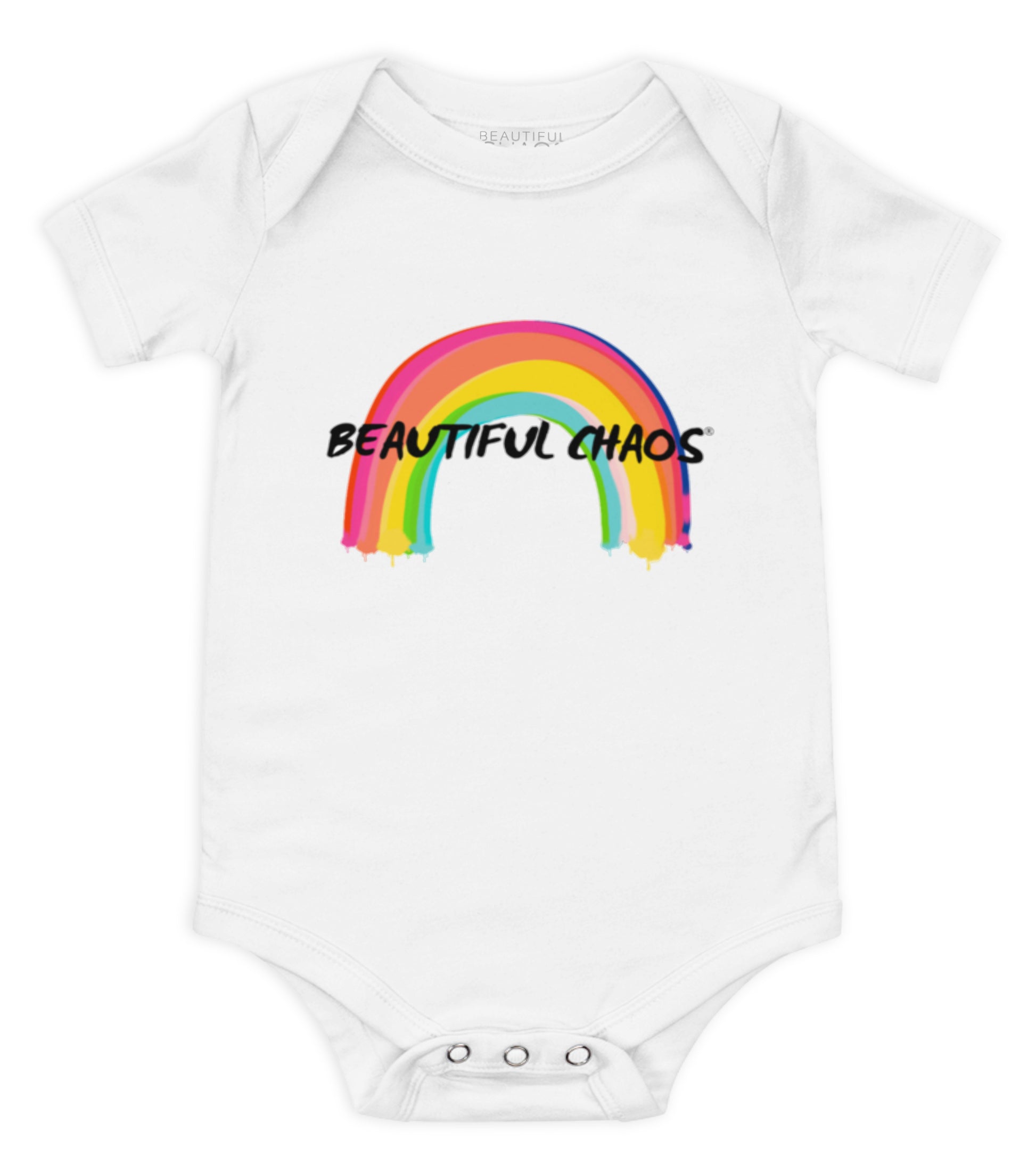 The Beautiful Chaos Baby Graffiti Rainbow Onesie - Beautiful Chaos®