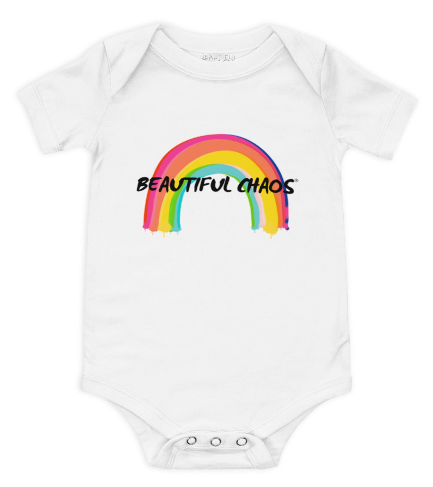 The Beautiful Chaos Baby Graffiti Rainbow Onesie - Beautiful Chaos®