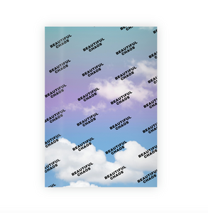 Beautiful Chaos Head in the Clouds Gift Wrapping Gift Paper Roll