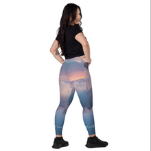 Load image into Gallery viewer, Beautiful Chaos Head in the Clouds Leggings with Pockets - Beautiful Chaos™