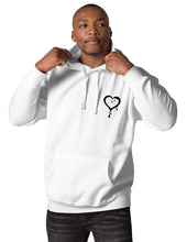 Load image into Gallery viewer, The Beautiful Chaos Icon II Eco-Hoodie - White