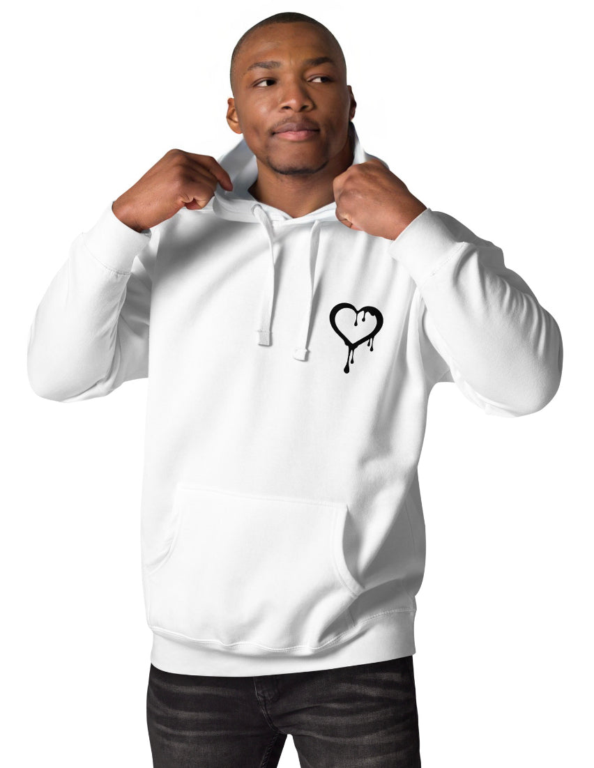 The Beautiful Chaos Icon II Eco-Hoodie - White