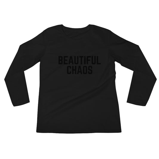 Beautiful Chaos Ladies’ Long Sleeve T-Shirt - Beautiful Chaos™