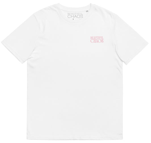 Beautiful Chaos Magik Trip Organic Cotton Tee - Peach
