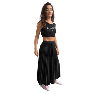 Beautiful Chaos Pleated Maxi Skirt