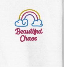 Load image into Gallery viewer, BeautifulChaosRainbowEmbroideredYouthSweater