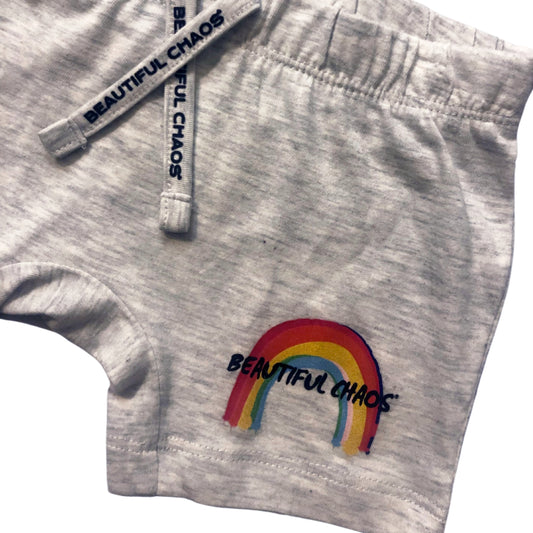Beautiful Chaos Rainbow Graffiti Shorts - Baby - KIds - Beautiful Chaos®