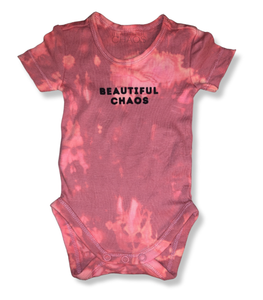 The Beautiful Chaos Legacy Tie Dye Onesie - Musk x Neon