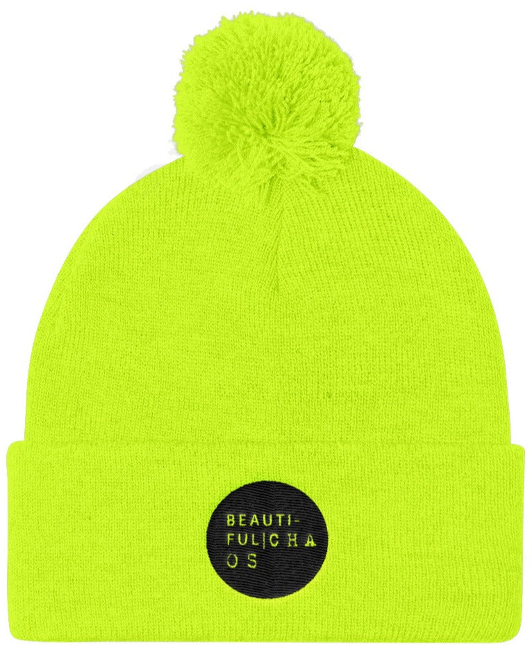     BeautifulChaos_OGPomPomKnitCapNeon