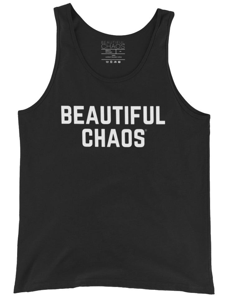The Beautiful Chaos Icon Black Tank Top - Beautiful Chaos®