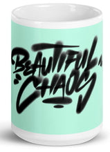 Load image into Gallery viewer, The Beautiful Chaos Cannon Graffiti Mug - Hummingbird Blue 