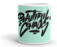 Load image into Gallery viewer, TheBeautifulChaosCannonGraffitiMug-HummingbirdBlue