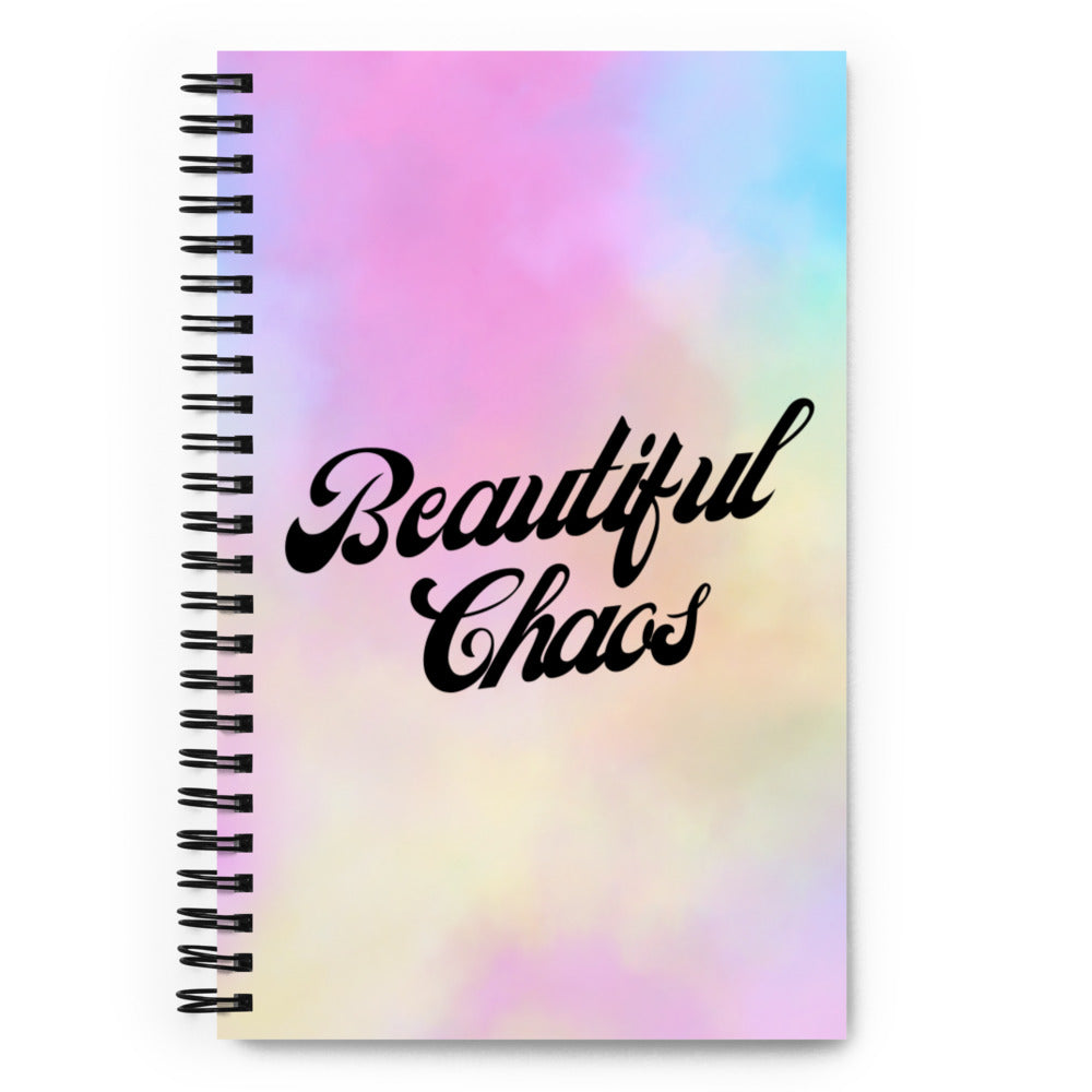 The Beautiful Chaos Made With Love Spiral Notebook - Beautiful Chaos™