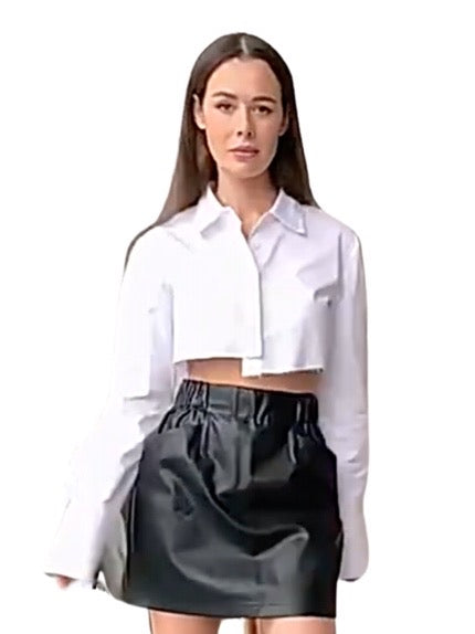 The Beautiful Chaos Off-Beat Crop Festival Blouse - Beautiful Chaos™