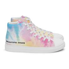 Load image into Gallery viewer, The Highest Highs Beautiful Chaos Tie Dye Sneakers