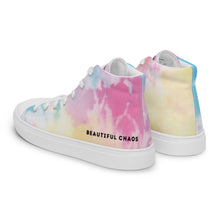 Load image into Gallery viewer, The Highest Highs Beautiful Chaos Tie Dye Sneakers