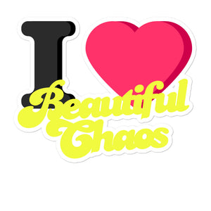 I <3 Beautiful Chaos Sticker - Beautiful Chaos™