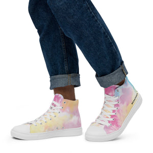 The Highest Highs Beautiful Chaos Men’s High Top Sneakers - Beautiful Chaos™
