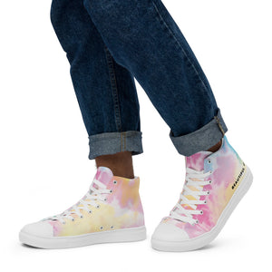 The Highest Highs Beautiful Chaos Men’s High Top Sneakers - Beautiful Chaos™