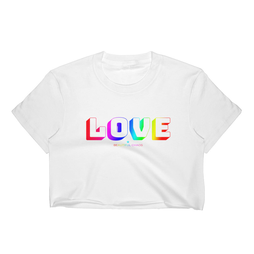 Love In All Colours Women's Crop Top - Beautiful Chaos™