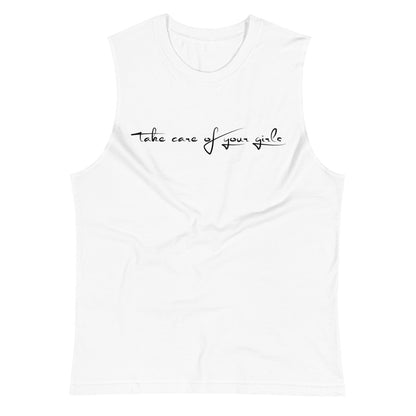 Take Care Of Your Girls Muscle Tank - Breast Cancer Fundraiser - Beautiful Chaos™