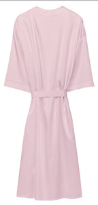 The Beautiful Chaos Embroidered Satin Blend Robe 